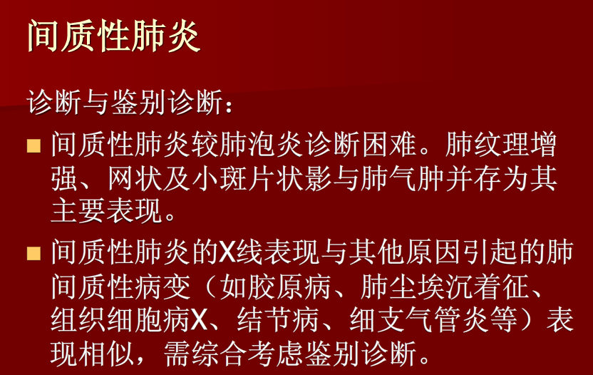 肺炎与肺结核影像诊断