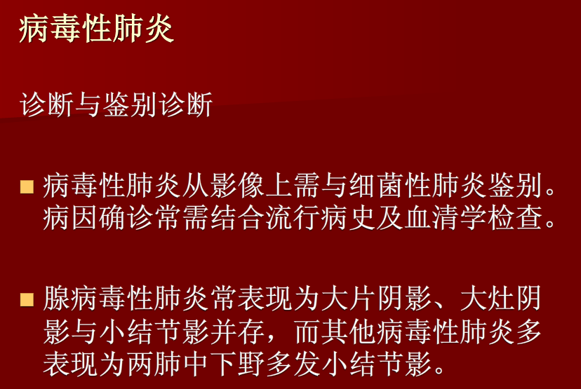 肺炎与肺结核影像诊断