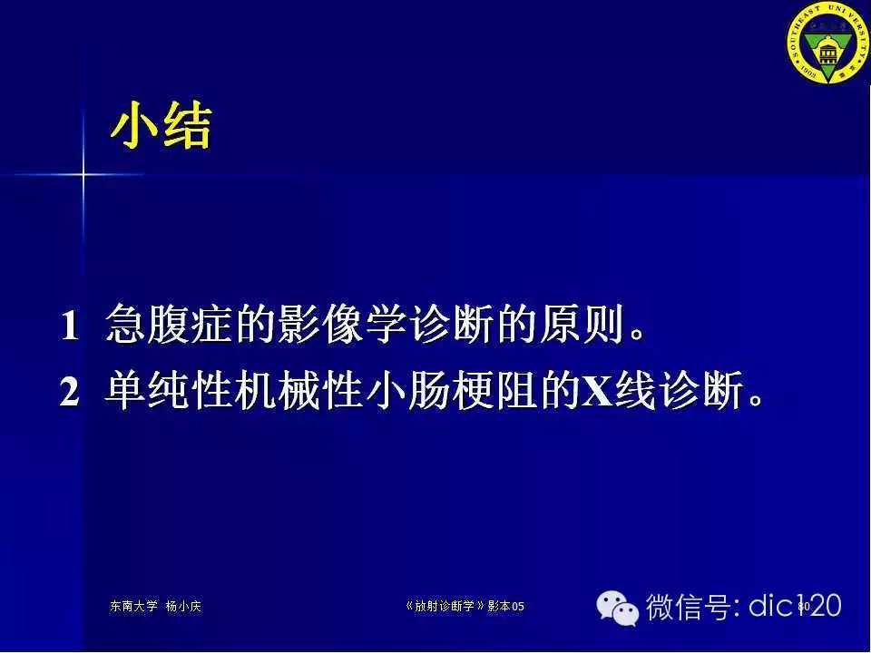 急腹症的影像学诊断