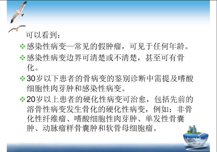 骨肿瘤影像学鉴别诊断