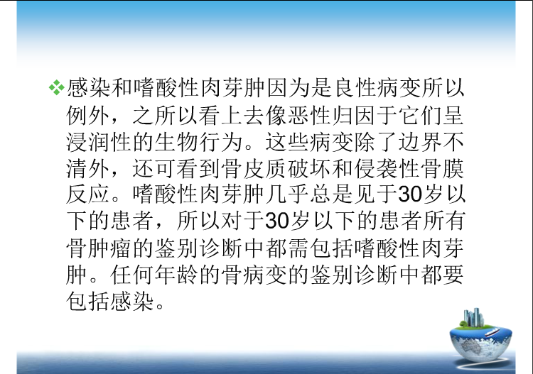 骨肿瘤影像学鉴别诊断