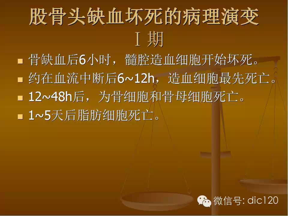 股骨头缺血坏死的影像学表现