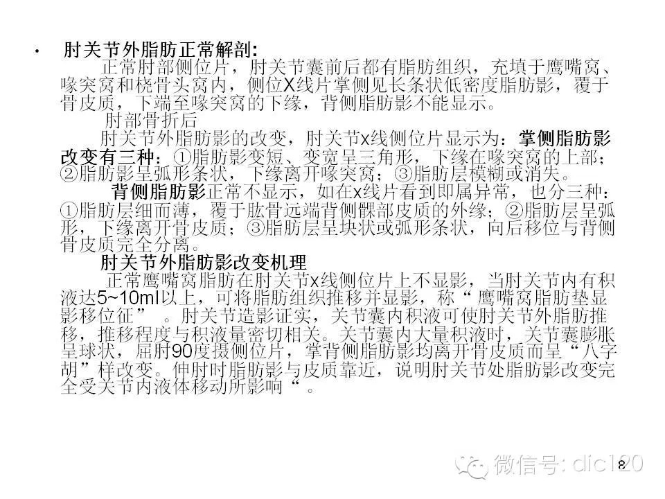 儿童肘关节骨折X线诊断
