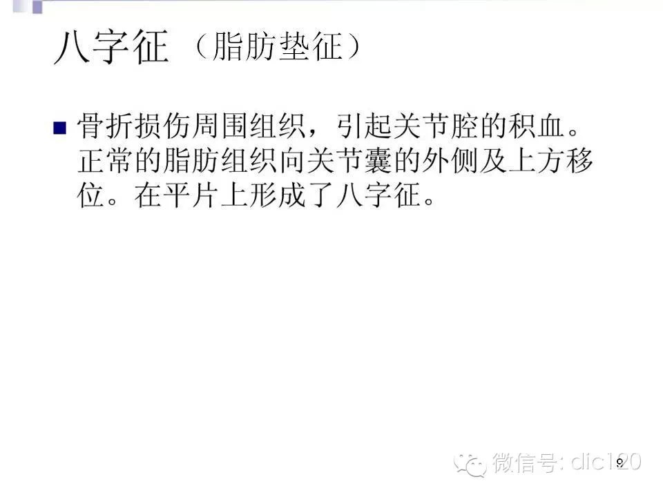 儿童肘关节骨折X线诊断