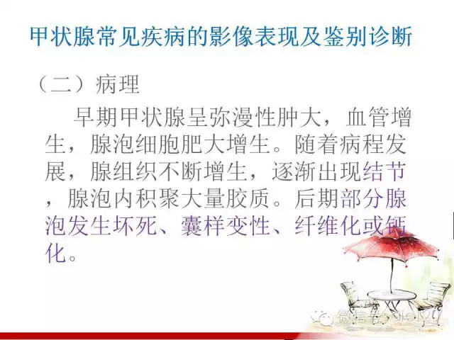 甲状腺常见疾病的影像表现与鉴别诊断