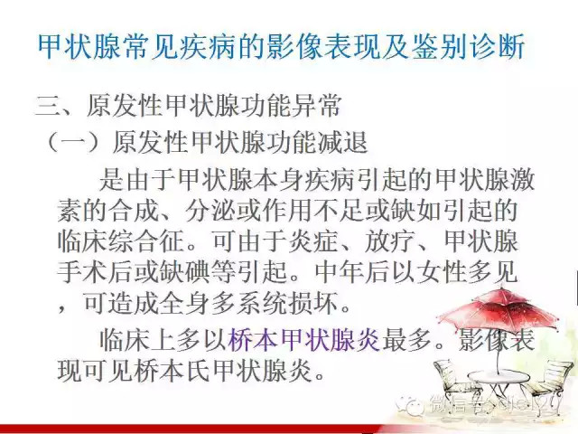 甲状腺常见疾病的影像表现与鉴别诊断