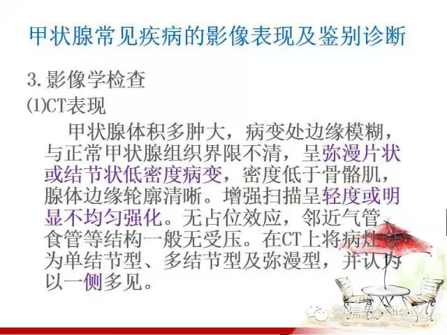 甲状腺常见疾病的影像表现与鉴别诊断