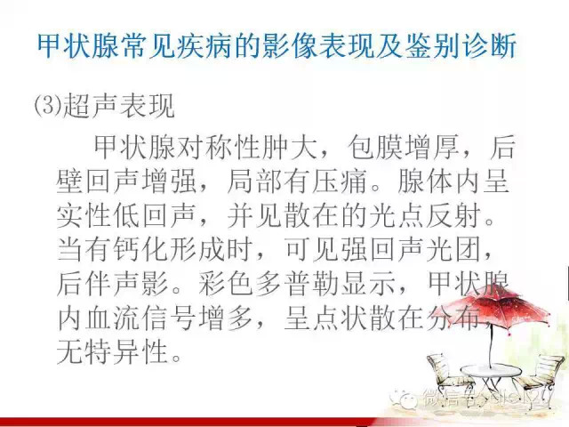 甲状腺常见疾病的影像表现与鉴别诊断