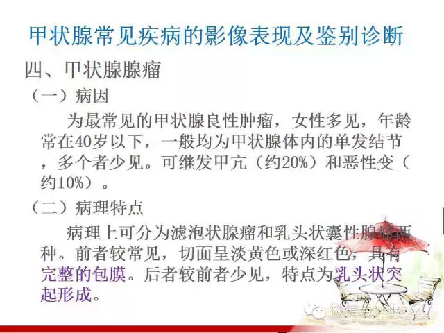 甲状腺常见疾病的影像表现与鉴别诊断