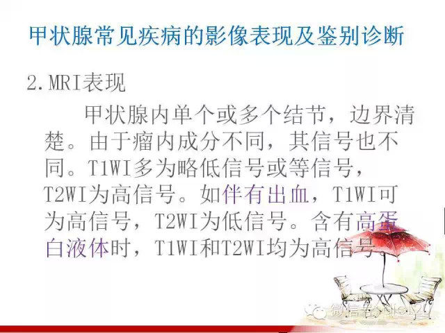 甲状腺常见疾病的影像表现与鉴别诊断