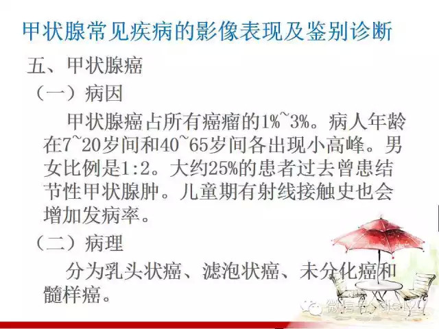 甲状腺常见疾病的影像表现与鉴别诊断