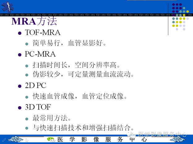 MRI血管造影