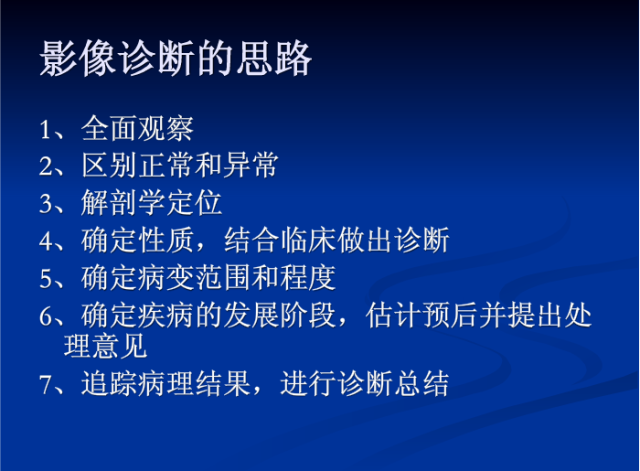 肺部X线诊断
