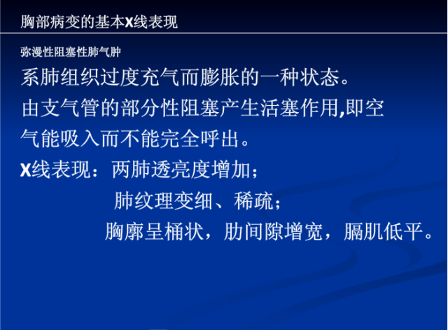 肺部X线诊断