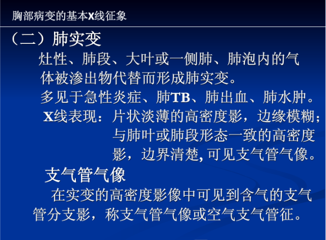 肺部X线诊断