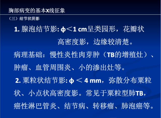 肺部X线诊断