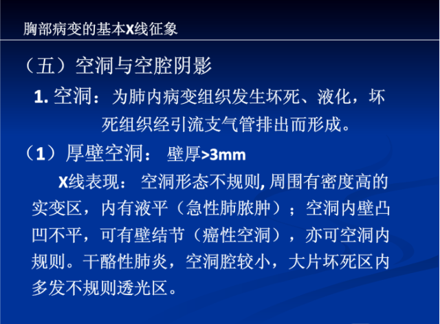 肺部X线诊断