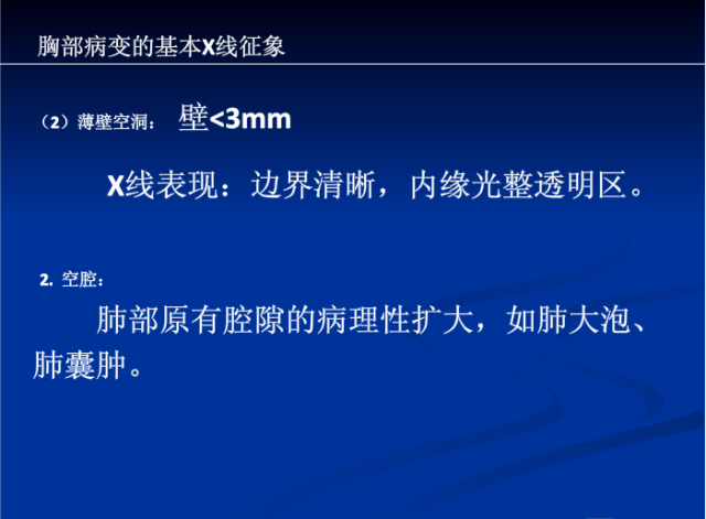 肺部X线诊断