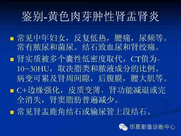 【病例学习】髓质海绵肾的CT表现 【病例学习】髓质海绵肾的CT表现