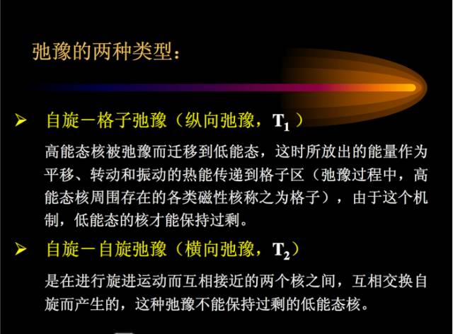 核磁共振基本知识