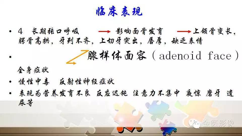 腺样体肥大的影像诊断