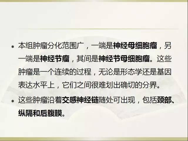 关于部分外周神经源性肿瘤的关系的初探