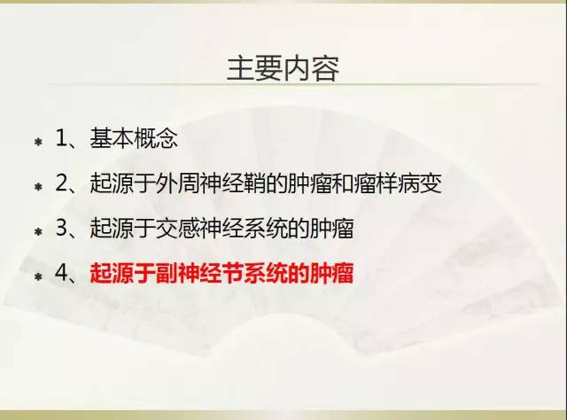 关于部分外周神经源性肿瘤的关系的初探