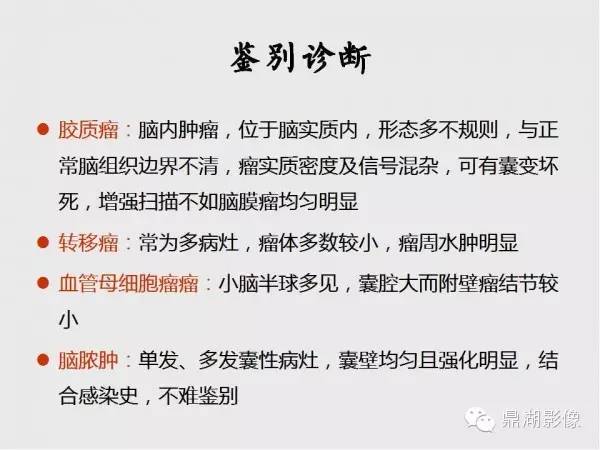 【病例】囊性脑膜瘤1例MR影像表现