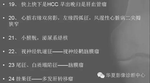 【PPT】影像诊断一句话