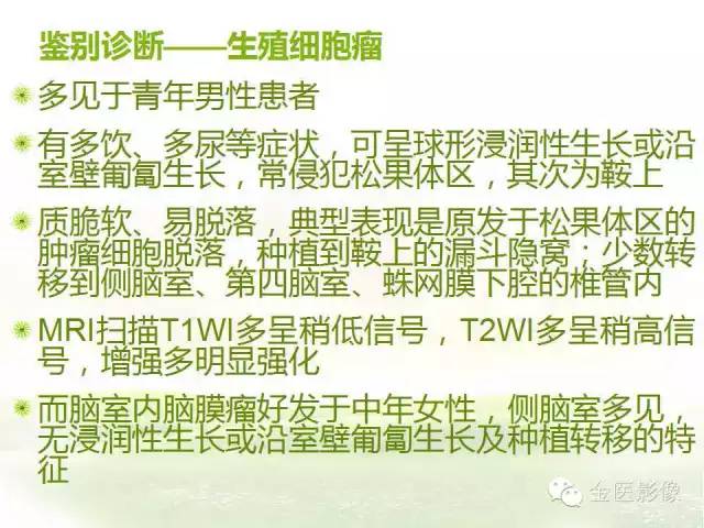 【PPT】脑室内脑膜瘤的MRI诊断