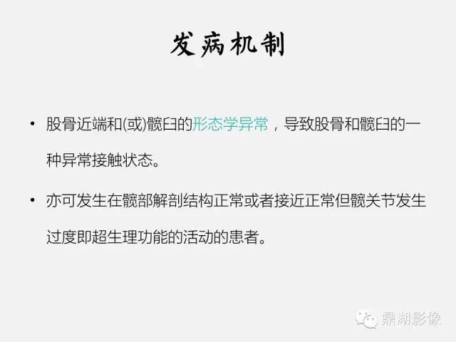 【PPT】髋关节撞击综合症
