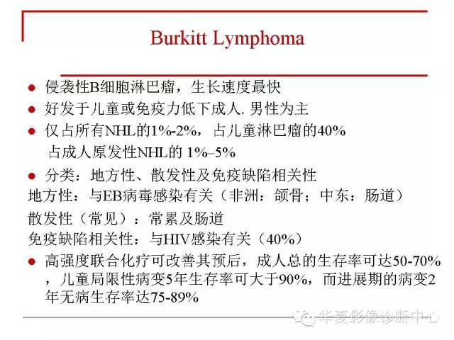 【PPT】胃肠道淋巴瘤的影像学与病理学发现