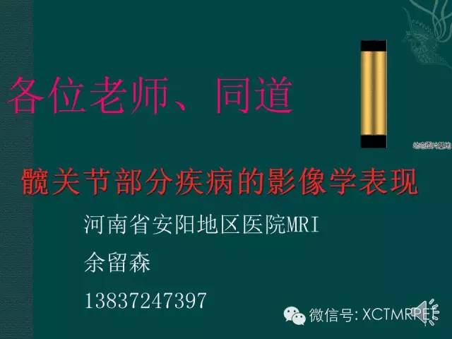 髋关节部分疾病影像学表现