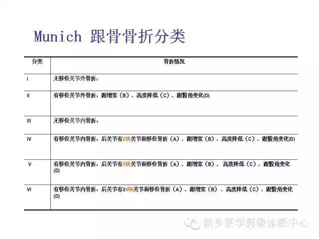跟骨骨折的分型与图解