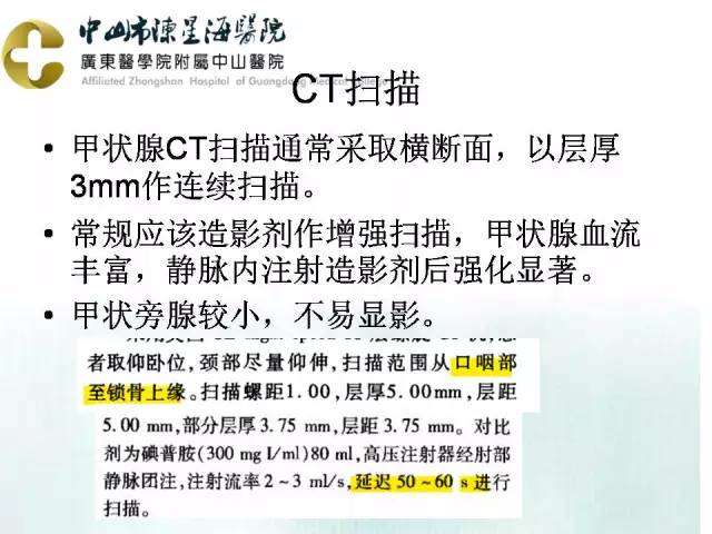 【PPT】甲状腺疾病CT诊断