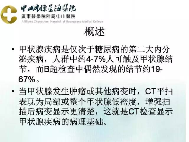 【PPT】甲状腺疾病CT诊断