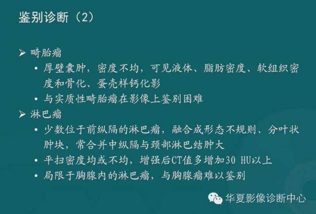 【PPT】纵隔良性肿瘤的放射诊断概述
