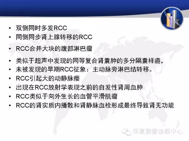 【PPT】RCC罕见影像表现