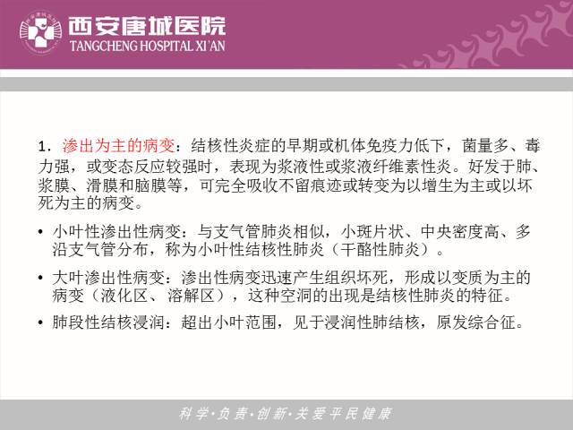 【PPT】肺结核影像学诊断与鉴别