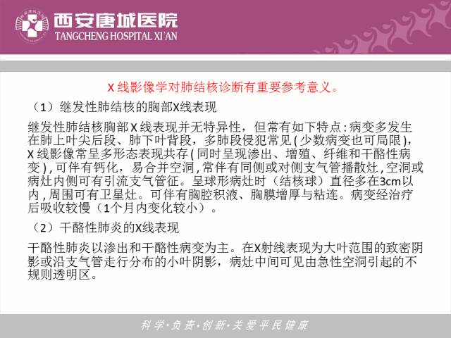 【PPT】肺结核影像学诊断与鉴别