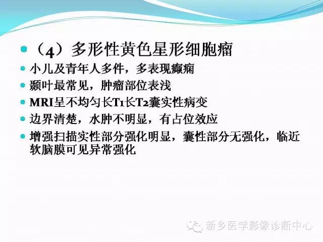 【病例】右额叶表皮样囊肿1例MR影像表现与鉴别