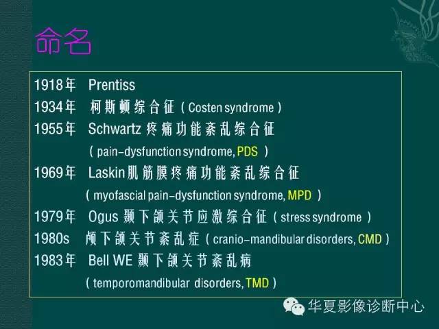 【PPT】颞下颌关节紊乱病