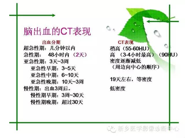 【PPT】颅内出血的MR诊断