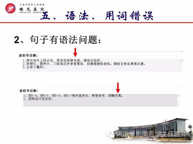 【PPT】放射诊断报告的书写规范