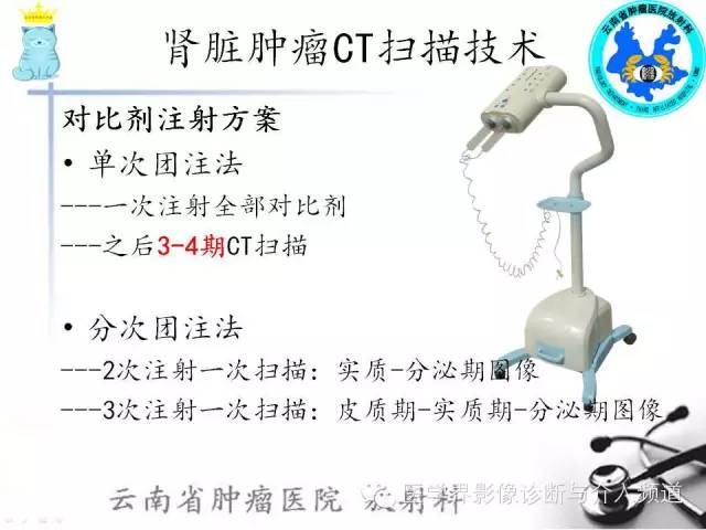 肾脏肿瘤CT扫描技术