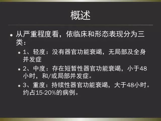 【PPT】急性胰腺炎亚特兰大分类2012年修订版