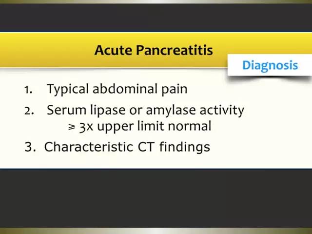 【PPT】急性胰腺炎亚特兰大分类2012年修订版