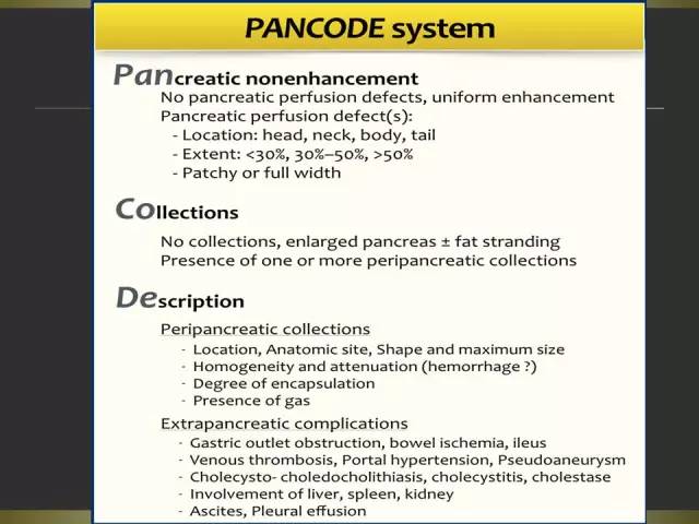 【PPT】急性胰腺炎亚特兰大分类2012年修订版