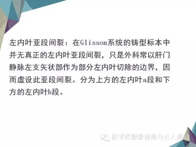 【PPT】肝脏影像学分段