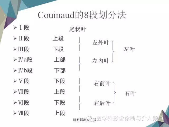 【PPT】肝脏影像学分段